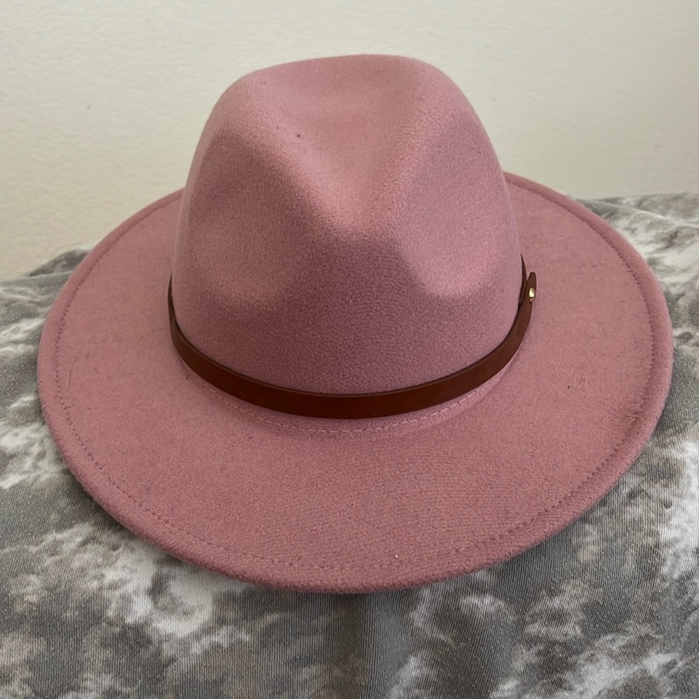 Pink hat